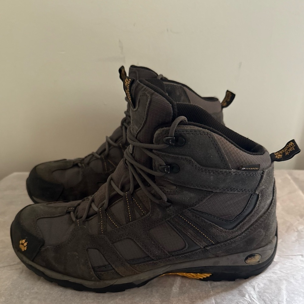 NEW Jack Wolfskin Men’s Vojo 3 Texapore Mid Gray Hiking Boots Size 11 - Picture 4 of 10
